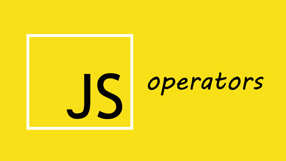 Операторы в JavaScript